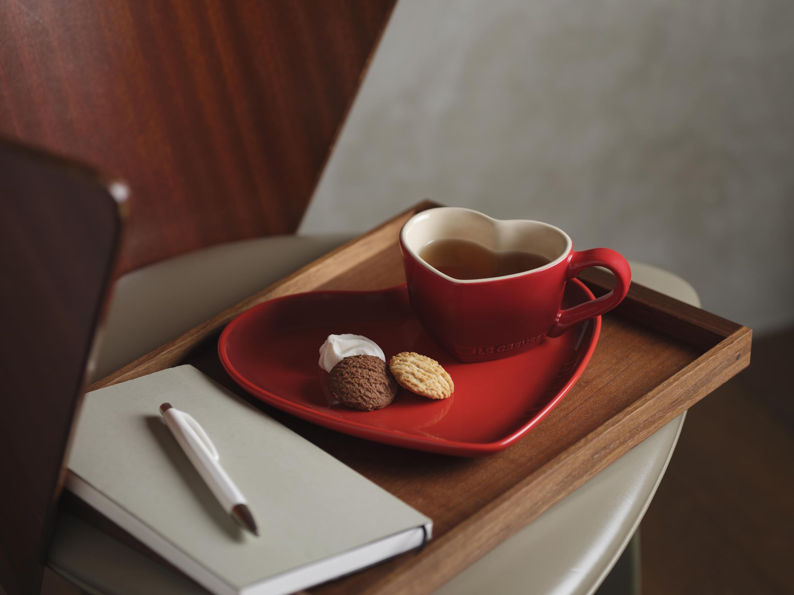 Amazon.co.jp: ル・クルーゼ(Le Creuset) 皿 スフィア・ハート